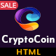 Cryptoico - ICO Bitcoin & Cryptocurrency HTML Template - ThemeForest Item for Sale