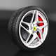 Ferrari wheel - 3DOcean Item for Sale