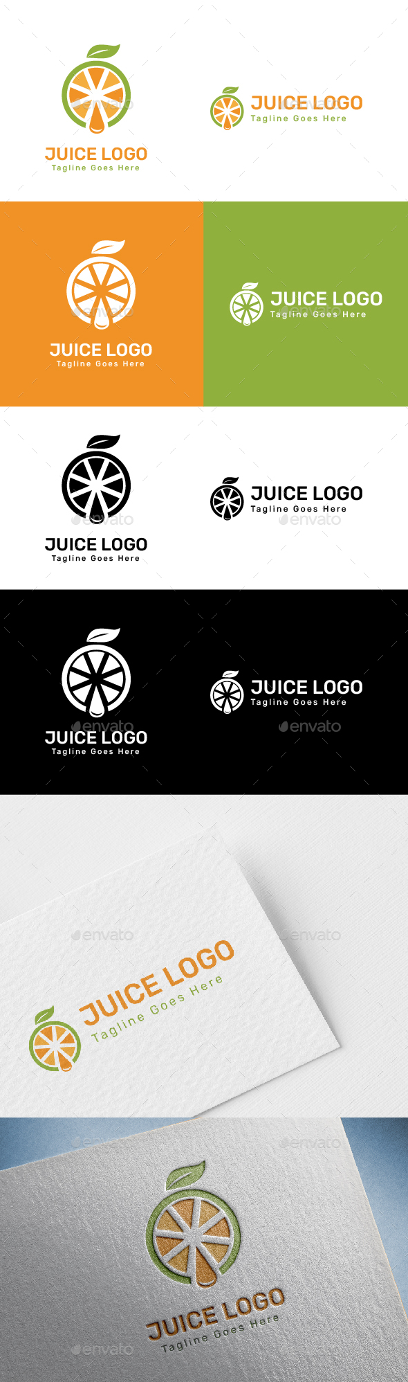 Juice Logo - Food Logo
