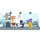Colleague People Business Teamwork Office Space - GraphicRiver Item for Sale