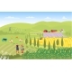 Farmer Family Male Female Harvesting Campaign Crop - GraphicRiver Item for Sale