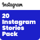 20 Instagram Stories - GraphicRiver Item for Sale