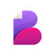 Letter B Document Archive Gradient Logo Template - GraphicRiver Item for Sale
