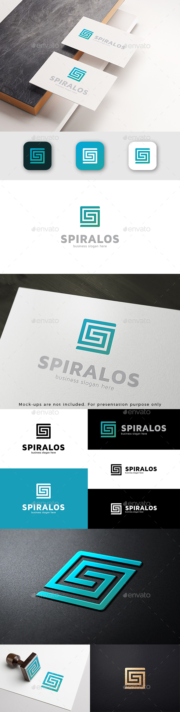 S Logo Square - Spiralos