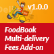 FoodBook Multi-delivery Fees Add-on - CodeCanyon Item for Sale