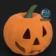Stylized Halloween pumpkin - 3DOcean Item for Sale