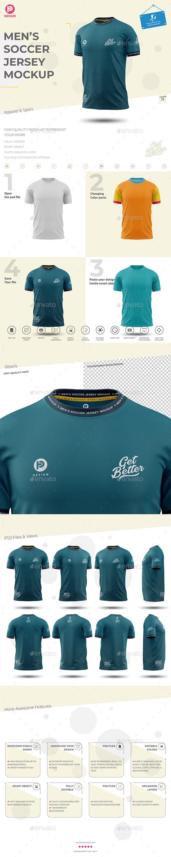 Download T Shirt Clothing Apparel Mockups From Graphicriver