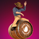 Drunk Rodeo Cowboy - VideoHive Item for Sale