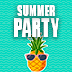 Happy Summer Party Logo