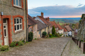 Pretty cottages on a cobbled street - PhotoDune Item for Sale