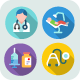 40 Medical and Hospital Flat Icons - GraphicRiver Item for Sale