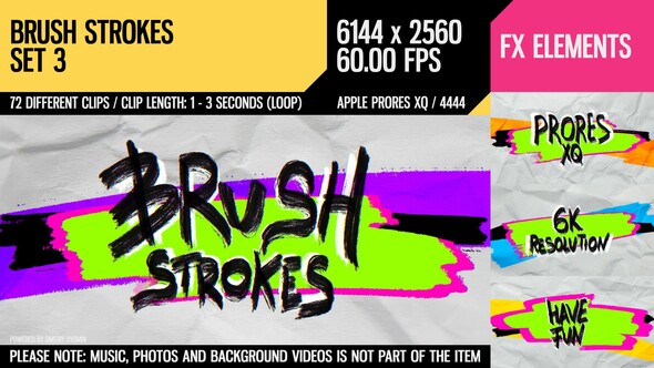 Brush Strokes (6K Set 3) alt