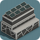 Low Poly Smart City Isometric Icon - 3DOcean Item for Sale