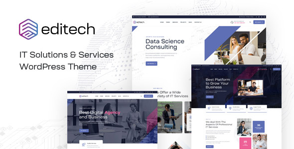 Editech - Corporate Business WordPress Theme