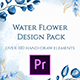 Watercolor Flower Design Pack - Essential Graphics - VideoHive Item for Sale