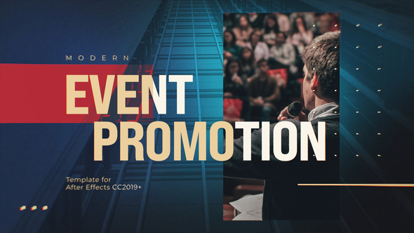 Modern Event Typography Promotion