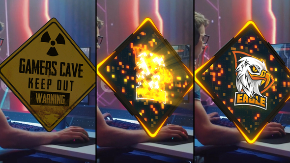 Gamer Zone Logo Transition alt