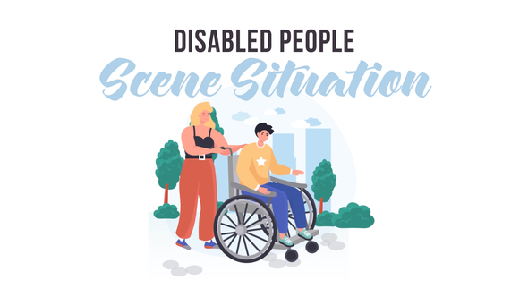 Disabled people -  Scene Situation