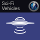 Sci-Fi Spaceship Interior Background Collision 3