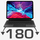 180 Responsive 3d Mockups - IPad Pro In Keyboard V2 - GraphicRiver Item for Sale