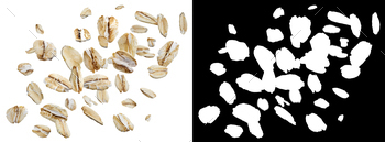 ground with clipping path and alpha channel