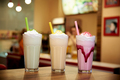 Milkshakes in a cafe - PhotoDune Item for Sale