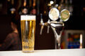 A glass of cold beer on the bar - PhotoDune Item for Sale