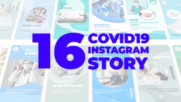 Covid-19 Instagram Story Pack