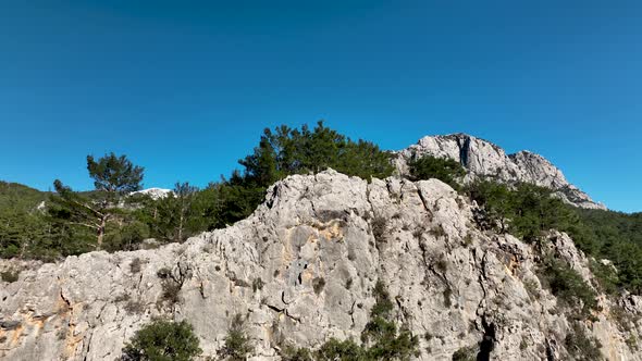 Canyon in the mountains