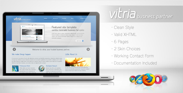 Vitria - Clean Business Template 2