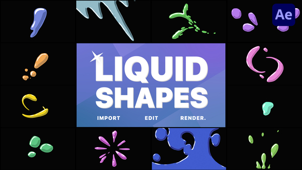 Liquid Shapes | After Effects alt