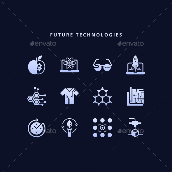 Future Innovative Technologies Icons