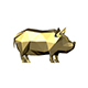 pig print - 3DOcean Item for Sale