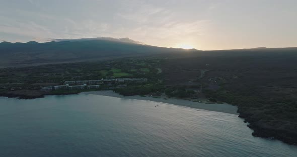 Rising Sun in Hawaii