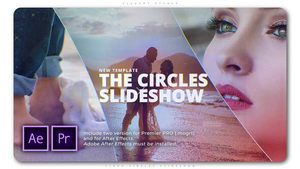 Clean Circles Slideshow