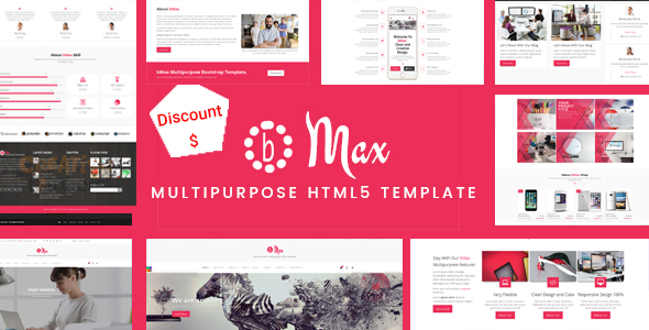 bMax Multipurpose HTML Template