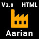 Aarian - Construction & Factory Responsive HTML 5 template - ThemeForest Item for Sale