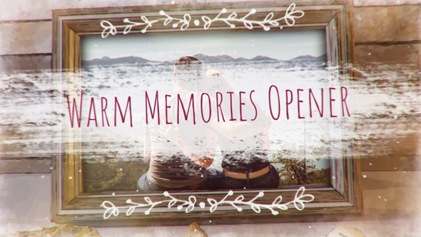 Warm Memories Photo Opener