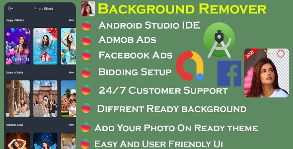 Background Remover With Admob & Facebook Ads