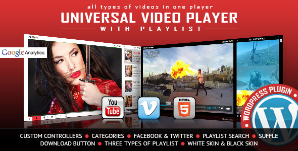 Universal Video Player WP