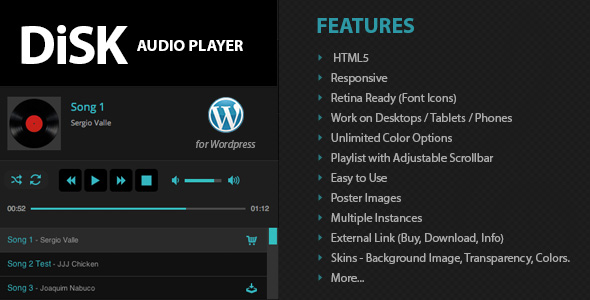 preview disk audio player