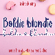 Boldie Blondie Font Duo - GraphicRiver Item for Sale
