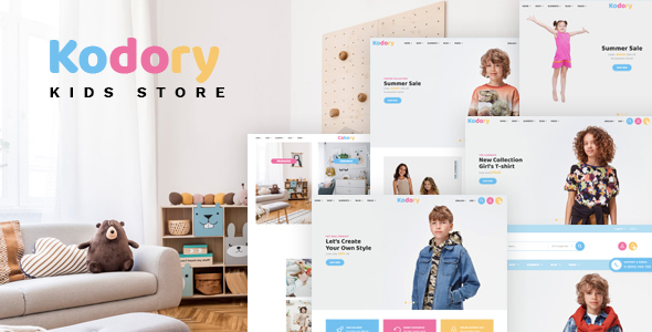 Kodory - Kids Store HTML Template