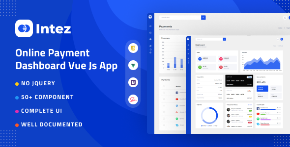 Intez - Payment Dashboard Vue App