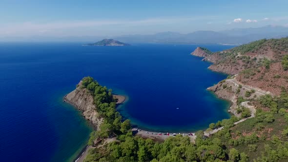 Aerial Island View