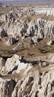 Cappadocia Landscape Aerial View