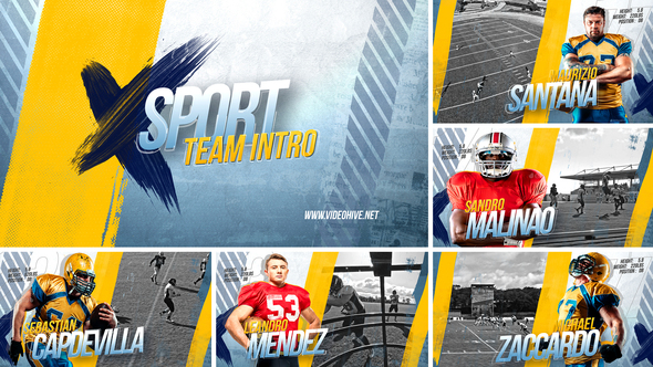 Sport Team Intro 3 / Player Profile