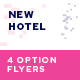 New Hotel Flyers – 4 Options - GraphicRiver Item for Sale