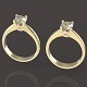 2 engagment ring diamond 3D print model - 3DOcean Item for Sale