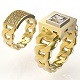 rings chain with gems 3D print model - 3DOcean Item for Sale